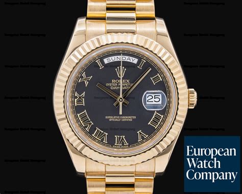 rolex day date ii 2 president yellow gold watch 218238|Rolex Day-Date watch.